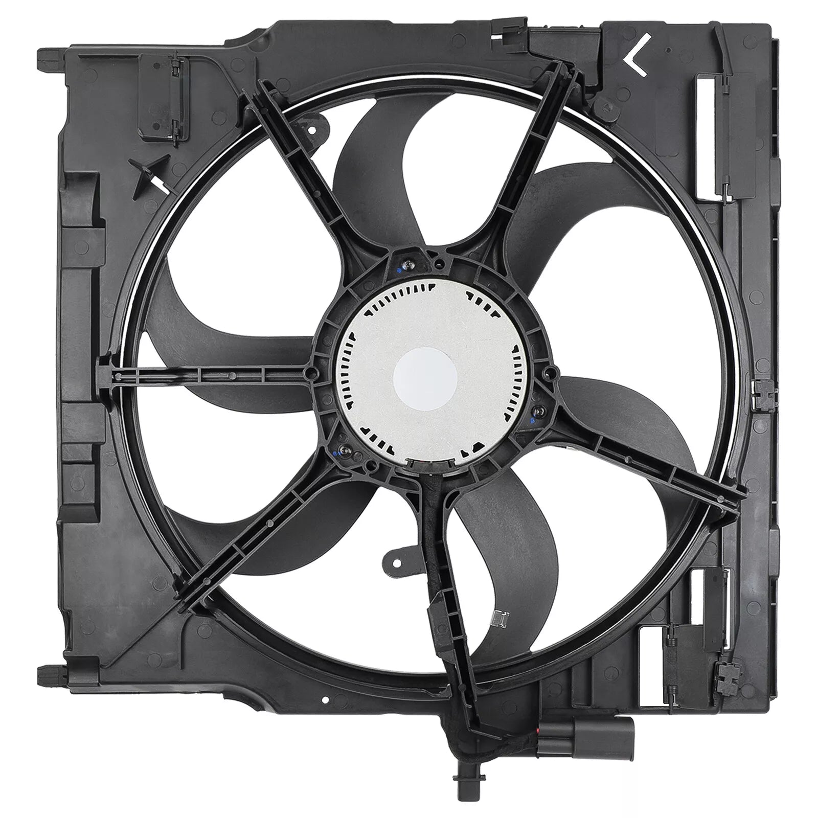Radiator Cooling Fan Assembly 17427634466 for 2013-2019 BMW X5 F15 X6 F16 35i 30d