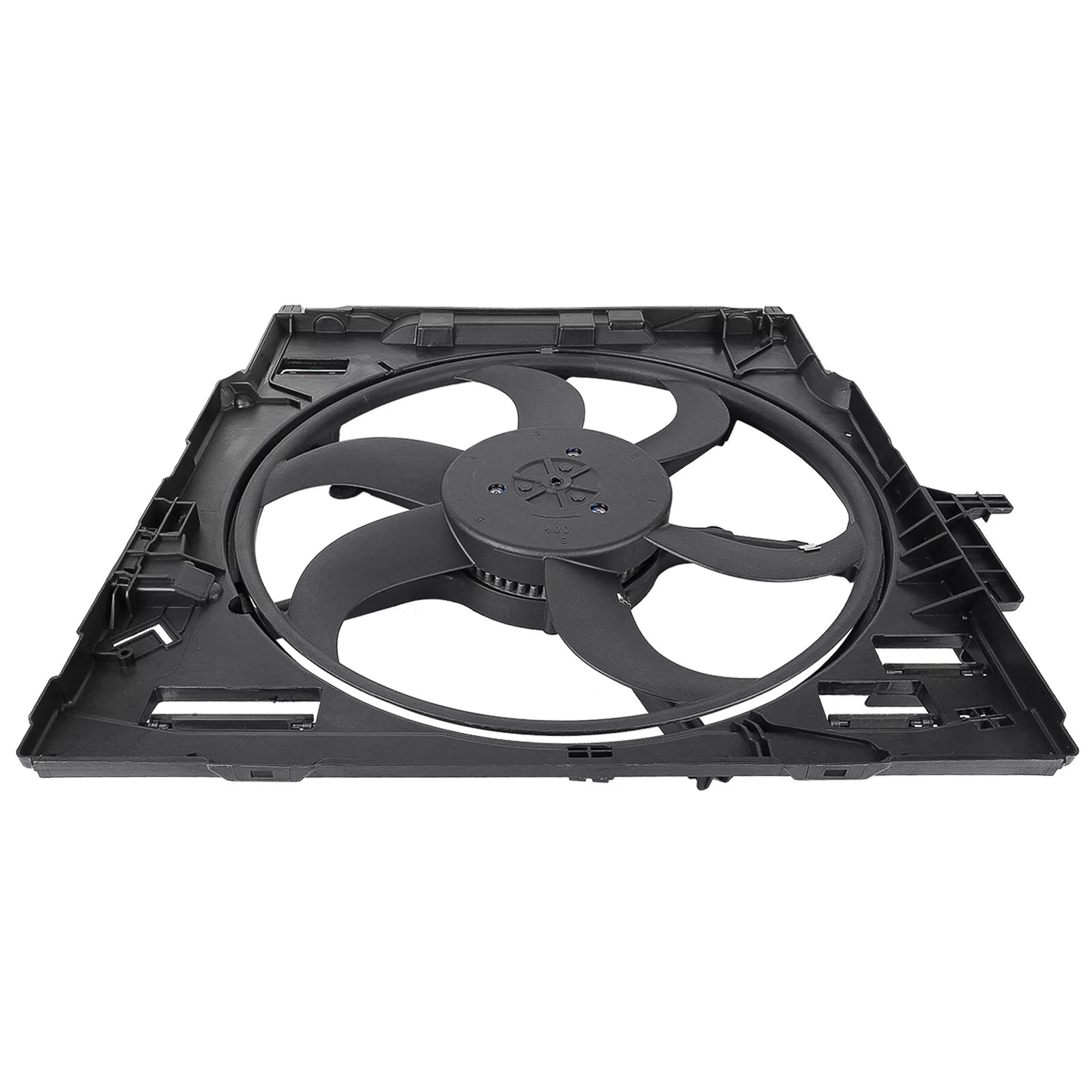 Radiator Cooling Fan Assembly 17427634466 for 2013-2019 BMW X5 F15 X6 F16 35i 30d