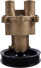 Raw Sea Water Pump with Pulley 46-8M0118067 46-862914T10 468M0122655 for Mercury Mercruiser Engine 4.3L 5.0L 5.7L 6.2L 350 357 383 MAG MPI