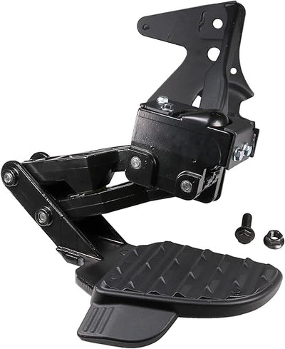 Escalón de repuesto retráctil para la caja de carga trasera de vehículos Dodge Ram 1500 DT con doble escape (modelos 2019-2022, carrocería nueva). Reemplaza las piezas 82215289AG y 82215289AH.