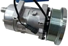SD7H15 A/C Compressor 178-9570 for Caterpillar CAT Tractor D3K D4K D5K Telehandler TH220B TH330B TH340B TH350B TH355B TH460B TH560B TH580B Compactor CB-44B CB-54B CB-64B CB-66B CB-68B CB10 CB13 CB15 CB16 CB7