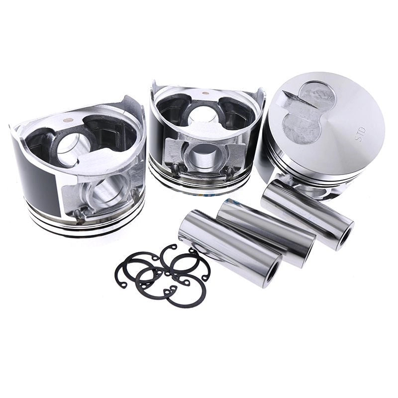 STD Piston Kit 115017810 for Perkins Engine 404F-E22T 403F-E17T