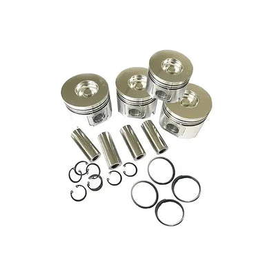 STD V1205 Piston Kit with Ring Set for Kubota Engine KSR250AD Tractor