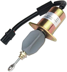 Shutoff Cutoff Solenoid 24V 4942878 3415706 Compatible with Cummins Engine 4B 6B 6C 6CT 6CTA 6CTAA