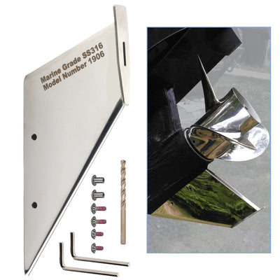 Skeg Guard Skeg Protector 27071 For FORCE 70-90hp 2 stroke by Mercury 1998-2002