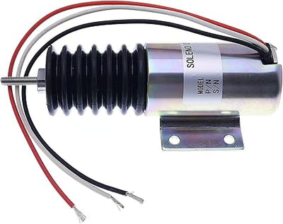 Solenoid 120-4187 for Caterpillar CAT PM-465 Cold Planer 3054C 3054T 3056 3116 Engine 24V