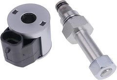 Solenoid Valve AT195142 for John Deere Engine 6068 4045 Loader 310G 310SJ 315SJ 325J 710G 710J