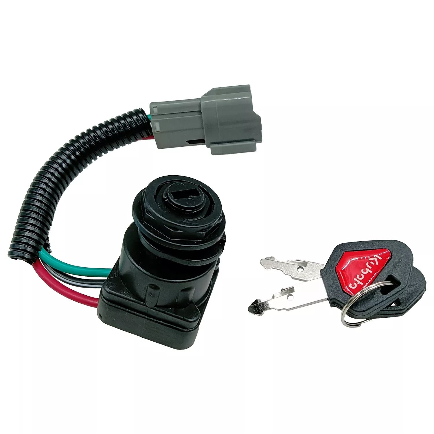 Starter Switch with Keys 32771-31822 for Kubota Backhoe Loader L39 L45 L47 L48 M59 M62