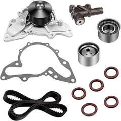 Timing Belt Kit with Water Pump Compatible 2003 2004 2005 2006 For Spectra Sorento V6 3.5L TCKWP323A TS26323 146-1130 25100-39802