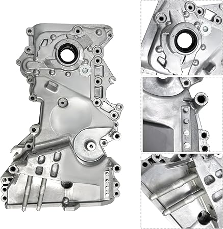 Timing Chain Oil Pump Cover 21350-2E350 21350-2E311 for Hyundai Tucson Kia Soul Forte