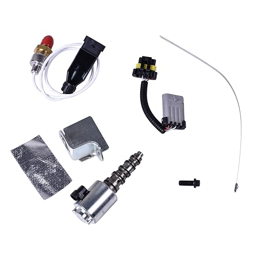 Turbo VGT Tune-Up Kit-Vane Position Sensor 12635324 & Solenoid 3C3Z6F089AA F13 for GMC Duramax LGH Ford F-350 E-450