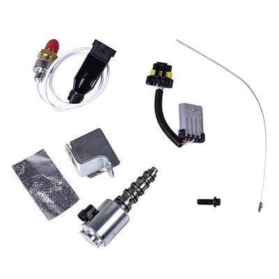 Turbo VGT Tune-Up Kit-Vane Position Sensor 12635324 & Solenoid 3C3Z6F089AA F13 for GMC Duramax LGH Ford F-350 E-450