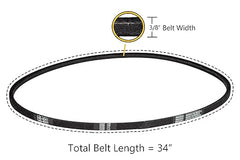 V-Belt 140-4041 for Toro Mower 21462 21464 21465 21466 21466T