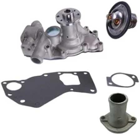 Water Pump 8981262300 With Gasket & Thermostat 8973617700 & Pipe 8971690151 for Isuzu Engine 4LE1 4LE2 John Deere Excavator 75D 85D