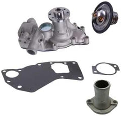 Water Pump 8981262300 With Gasket & Thermostat 8973617700 & Pipe 8971690151 for Isuzu Engine 4LE1 4LE2 John Deere Excavator 75D 85D