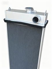 Radiador del tanque de agua ASS'Y 206-03-22111 para excavadora Komatsu PC290-8K 