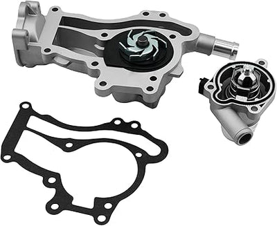 Kit de bomba de agua y termostato compatible con Chevy Cruze 1.4L Turbo (2011-2016), Buick Encore (2013-2020), Sonic (2012-2020) y Trax (2013-2020). Reemplaza las piezas AW6662, 25192709, 55565336, 902808 y 34709.