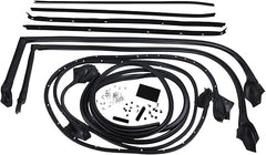 Weatherstrip Seal Kit Door Window Sweep Roofrail Trunk ‎AM-801002277 for Chevrolet 1970-1981 Camaro with Decor Trim Pontiac Firebird with Decor Trim