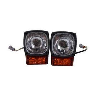24V Headlamp Pair 3E-7585/3E-7584 for Caterpillar CAT Loader