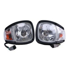 24V Headlight Pair 344-3456/344-3455 for Caterpillar CAT Loaders