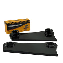 Um par de acessórios para caçambas com orelha soldada em 50 mm 12" CC para escavadeira Caterpillar CAT 308