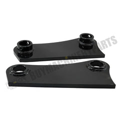 Um par de acessórios para caçambas com orelha soldada em 50 mm 12" CC para escavadeira Caterpillar CAT 308