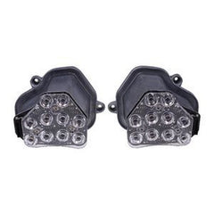 Pair Turn Signal LED Headlight Module 63117271901/63117271902 for BMW 528i/535i/550i
