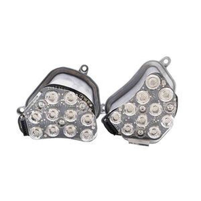 Pair Turn Signal Lights 63127262833/63127262834 for BMW 535iGT 550iGT