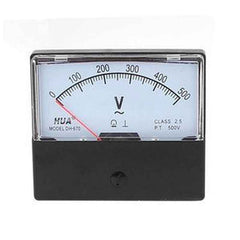 AC 0-500V Panel Meter Voltmeter Gauge DH-670