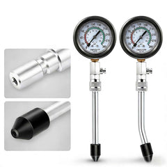 Aftermarket Cylinder Pressure Vacuum Gauge Kit for Car Truck Motorcycle Marine ATV UTV Snowmobile