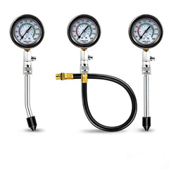 Aftermarket Cylinder Pressure Vacuum Gauge Kit for Car Truck Motorcycle Marine ATV UTV Snowmobile
