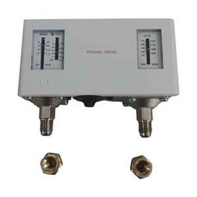 Aftermarket Dual Pressure Control Switch 060-124166 for Refrigeration & HVAC Systems