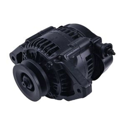 90 Amp Black Alternator, 1-Wire Denso Style for Chevy Nova 1962-1979
