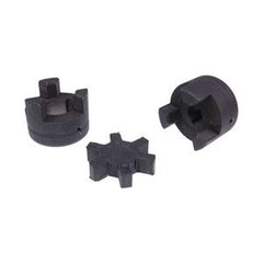 3-Piece Flexible L-Jaw Coupling Set 1/2¡å-7/8¡å Rubber Spider for Tractor