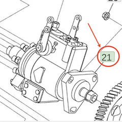 Fuel Injection Pump Stanadyne DB4629-5592 for John Deere Engine