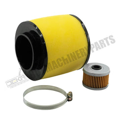 Kit de limpeza do elemento do filtro de ar com filtro de óleo, compatível com Honda Rancher 420 4x4 2x4 ES TRX420FM TRX420TM TRX420FE TRX420TE (2007-2013). Substitui a peça 17254-HP5-600.