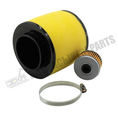 Kit de limpeza do elemento do filtro de ar com filtro de óleo, compatível com Honda Rancher 420 4x4 2x4 ES TRX420FM TRX420TM TRX420FE TRX420TE (2007-2013). Substitui a peça 17254-HP5-600.
