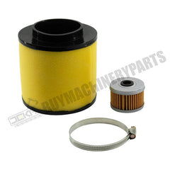 Kit de limpeza do elemento do filtro de ar com filtro de óleo, compatível com Honda Rancher 420 4x4 2x4 ES TRX420FM TRX420TM TRX420FE TRX420TE (2007-2013). Substitui a peça 17254-HP5-600.
