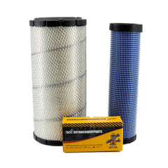 Juego de filtros de aire P828889 y P829333 222421A1 y 222422A1 AT171853 y AT171854 para Donaldson Case John Deere 