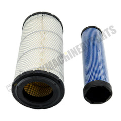 Juego de filtros de aire P828889 y P829333 222421A1 y 222422A1 AT171853 y AT171854 para Donaldson Case John Deere 