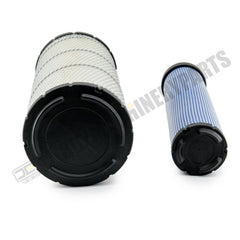 Juego de filtros de aire P828889 y P829333 222421A1 y 222422A1 AT171853 y AT171854 para Donaldson Case John Deere 