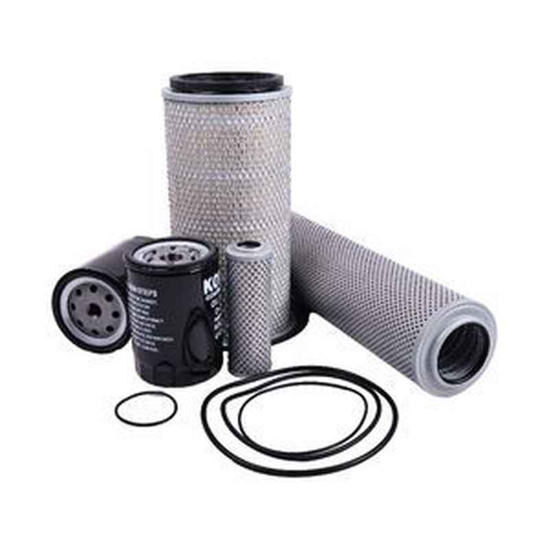 Hydraulic Air Oil Filter Kit 4183853 4429725 for Hitachi EX120-3/5 Excavator