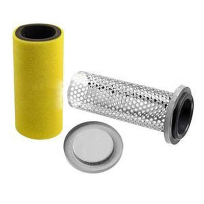 Air Filter & Guide Cage Cap Kit 5UH-E4468-00-00 for Yamaha Grizzly Kodiak Wolverine Rhino ATV 2004-2023