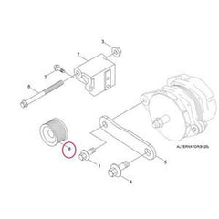 Alternator Pulley for Hyundai Excavators: 3925852 3918275