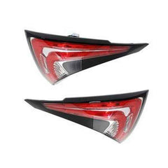 Backup Lamp Assembly 26555-5AA1D & 26550-5AA1D for Nissan Murano 2015-2018