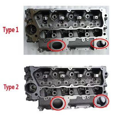 Culatas de cilindro vacías 7E-9559 para motores Caterpillar CAT C4.4/3054
