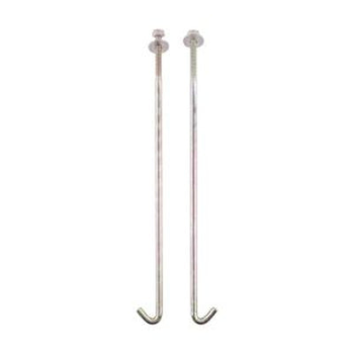 2-Piece Battery Hold Down Rods JN2-H2133-00/JN3-H2133-00 for EZGO & Club Car Carts