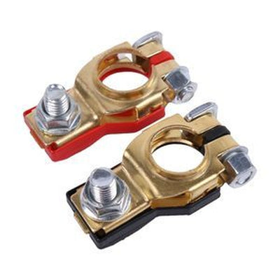 Pair Battery Terminal Assembly 80982-76014-71 for Toyota Forklift Engines 1DZ 4Y 2TD20 2TG25