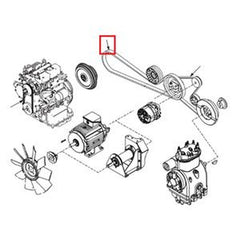 Engine Belt 78-1802 for Thermo King Transport Refrigeration