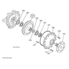 Bevel Gear TD170-43720 for Kubota L48 L4610DT L5740HST Tractors